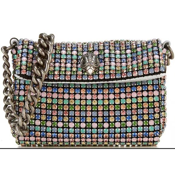 Kurt Geiger Handbags - Kurt Geiger Multicolor Crystal Crossbody Bag